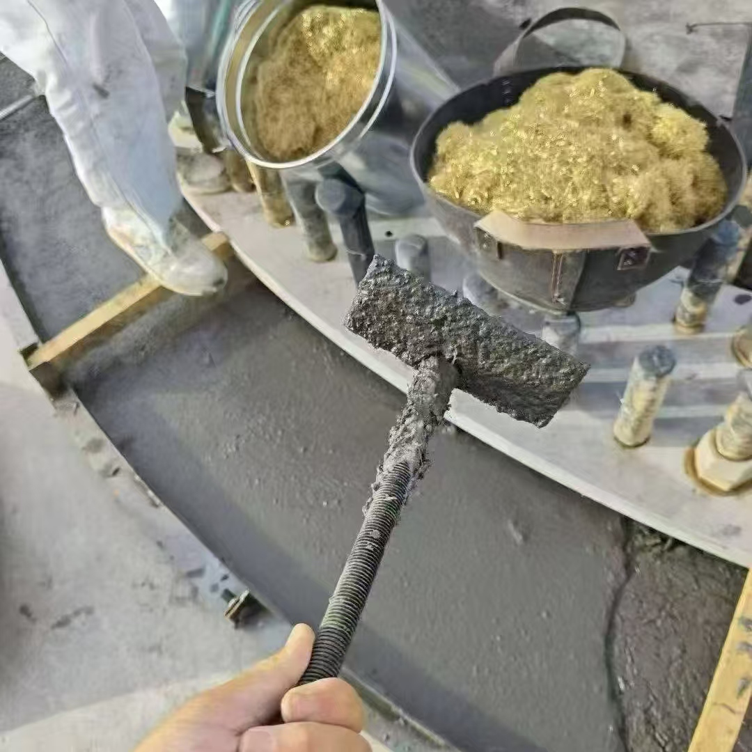 天全C120钢纤维高强无收灌浆料 轧机压缩机汽轮机发电机锻压设备底座灌浆材料